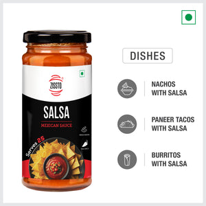 Zissto Salsa Sauce - 250gms (For 25 Servings)