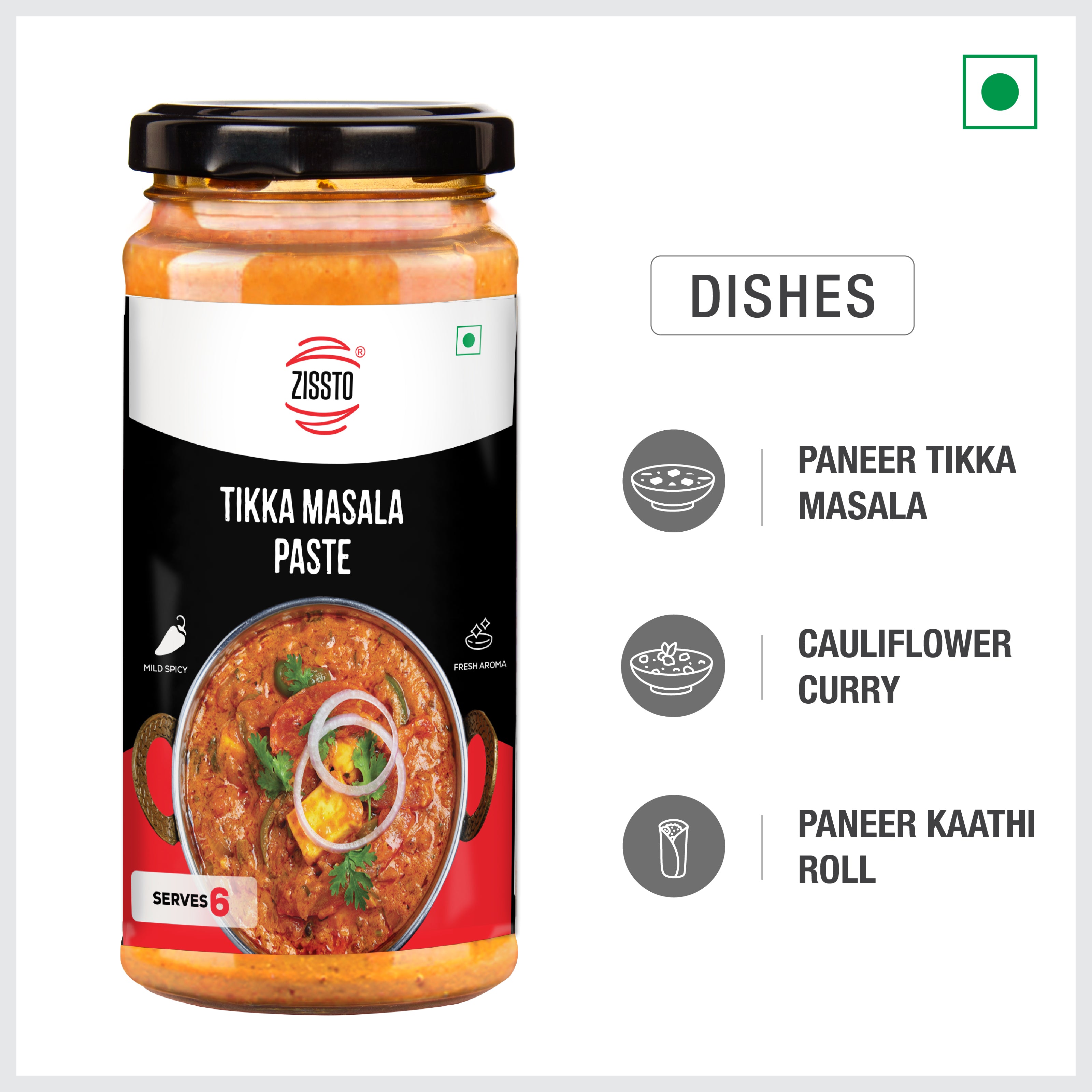 Zissto Tikka Masala  - 250gms (Serves 6-7)